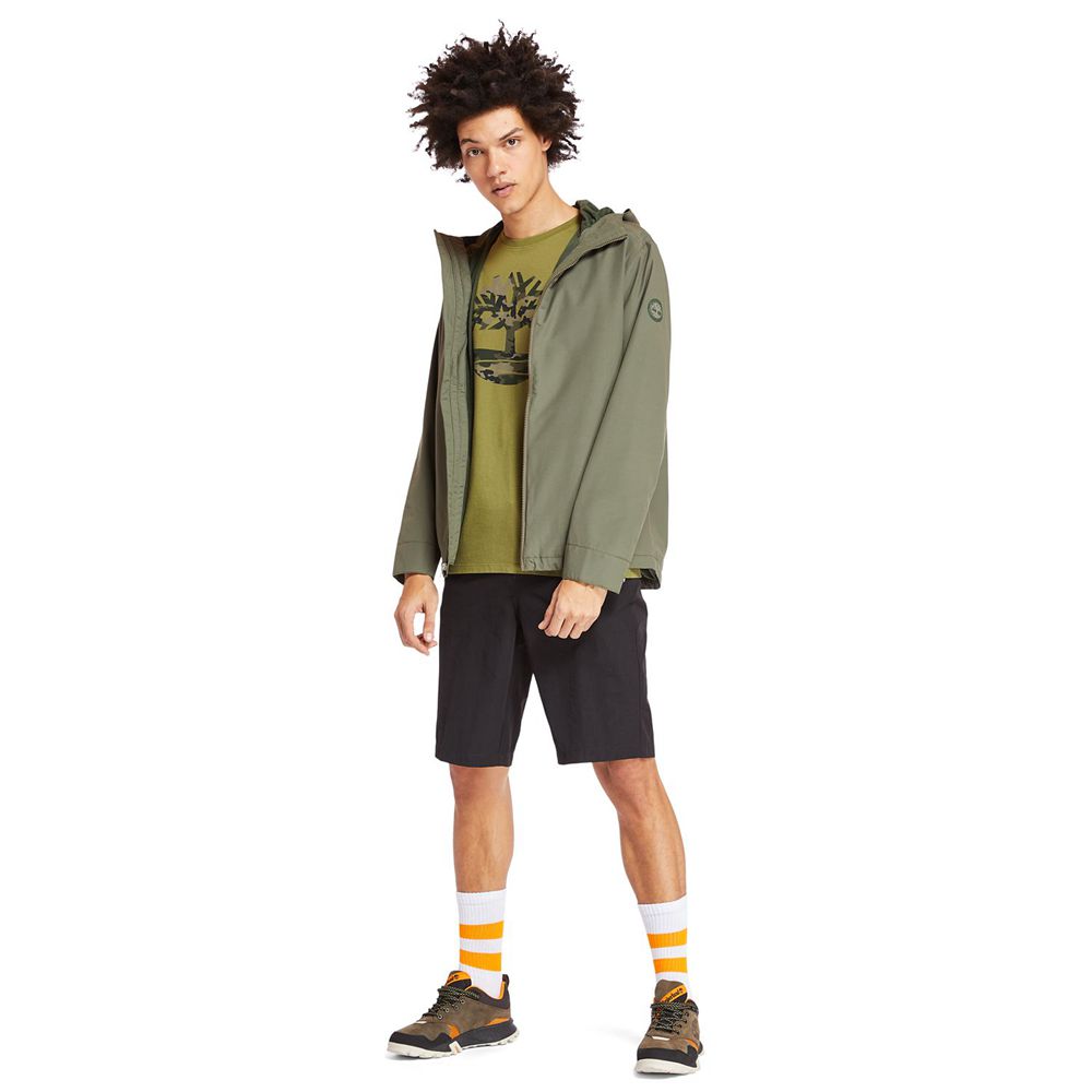 Chaquetas Timberland Hombre Ragged Mountain Waterproof Verde Oliva - Chile UMX-367409
